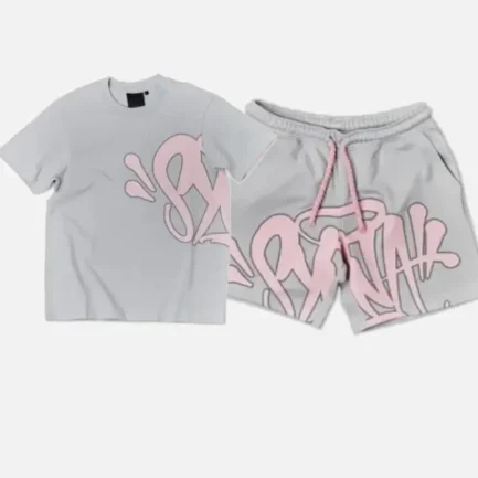 Synaworld Pink Logo Twinset Grey